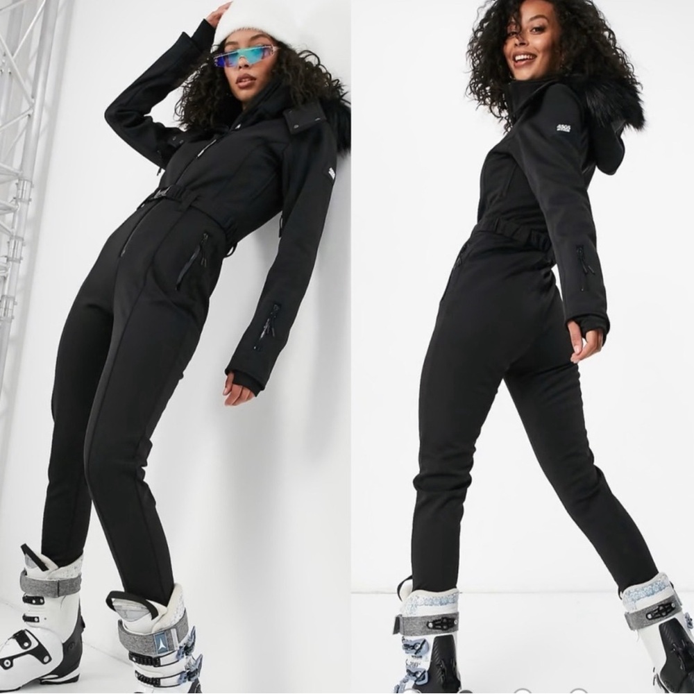 ASOS Black Ski Snow Suit